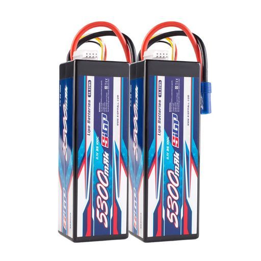 SIGP3Sリポバッテリー11.1V5300mAh100CEC5プラグハードパックRC無人ヘリコプターRCトラックRCトラギーRCモデルFPVレーシングに適用2つの包装