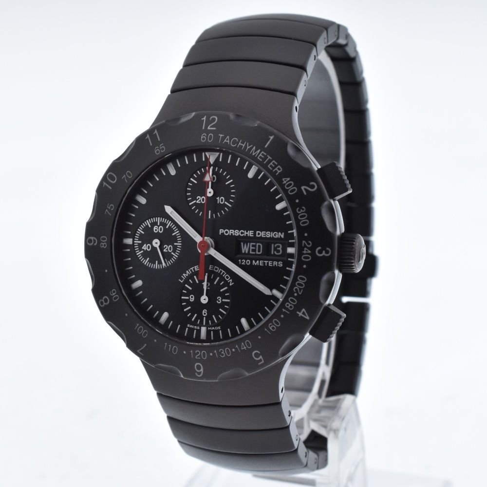 【美品・希少・稼働品】ポルシェデザイン Porsche Design エテルナ ポルシェ デザイン PORSCHE DESIGN チタン クロノグラフ by