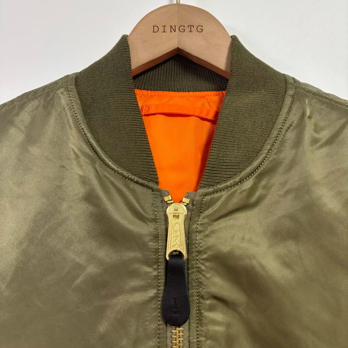 S アルファインダストリーズ スリムフィット USAF MA-1 ジャケット KANDAIZUMI_COM