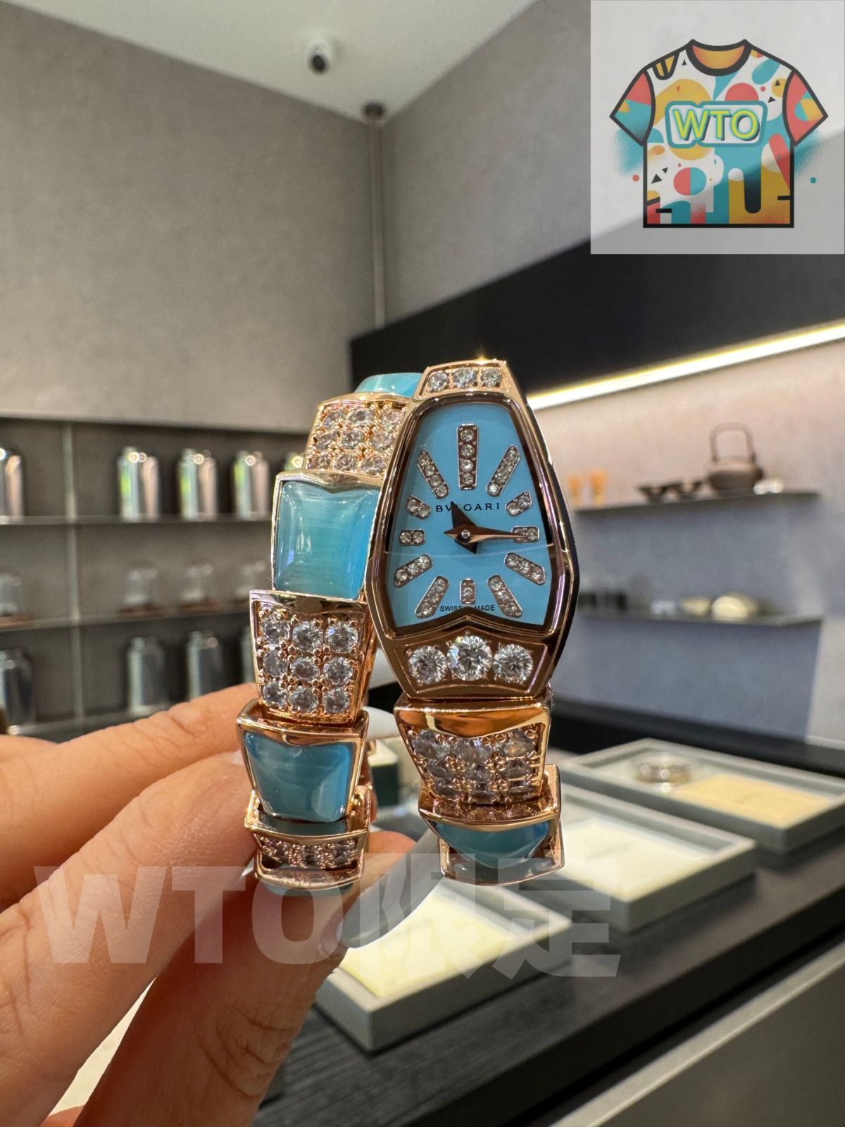 今日WTO】BVLGARI（ブルガリ） Serpenti Jewelry Watch-WTO輸入2