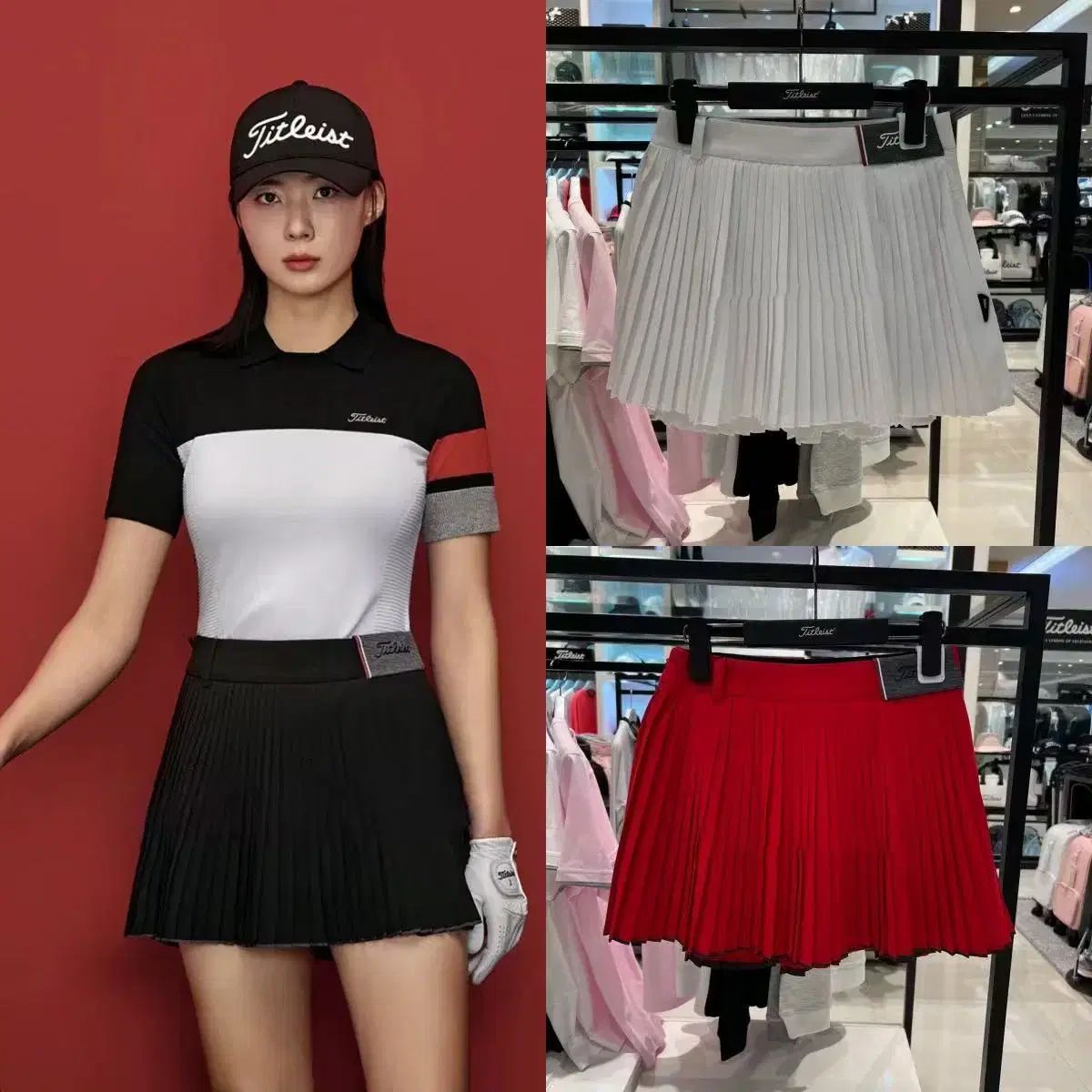レディースゴルフウェア Titleist タイトリスト スカート