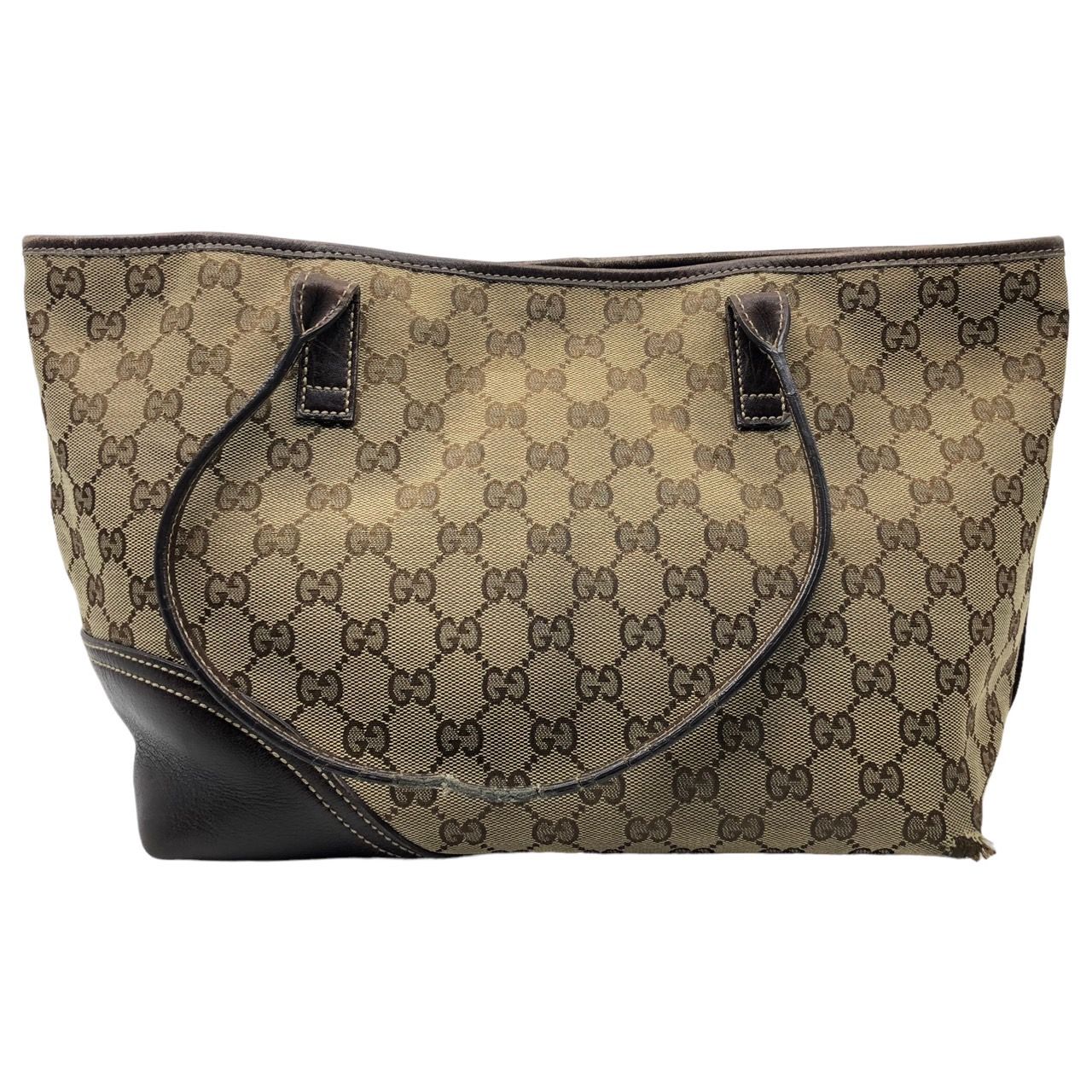 GUCCI(グッチ) GGキャンバス/ニューブリット/レザートートバッグ/ワン