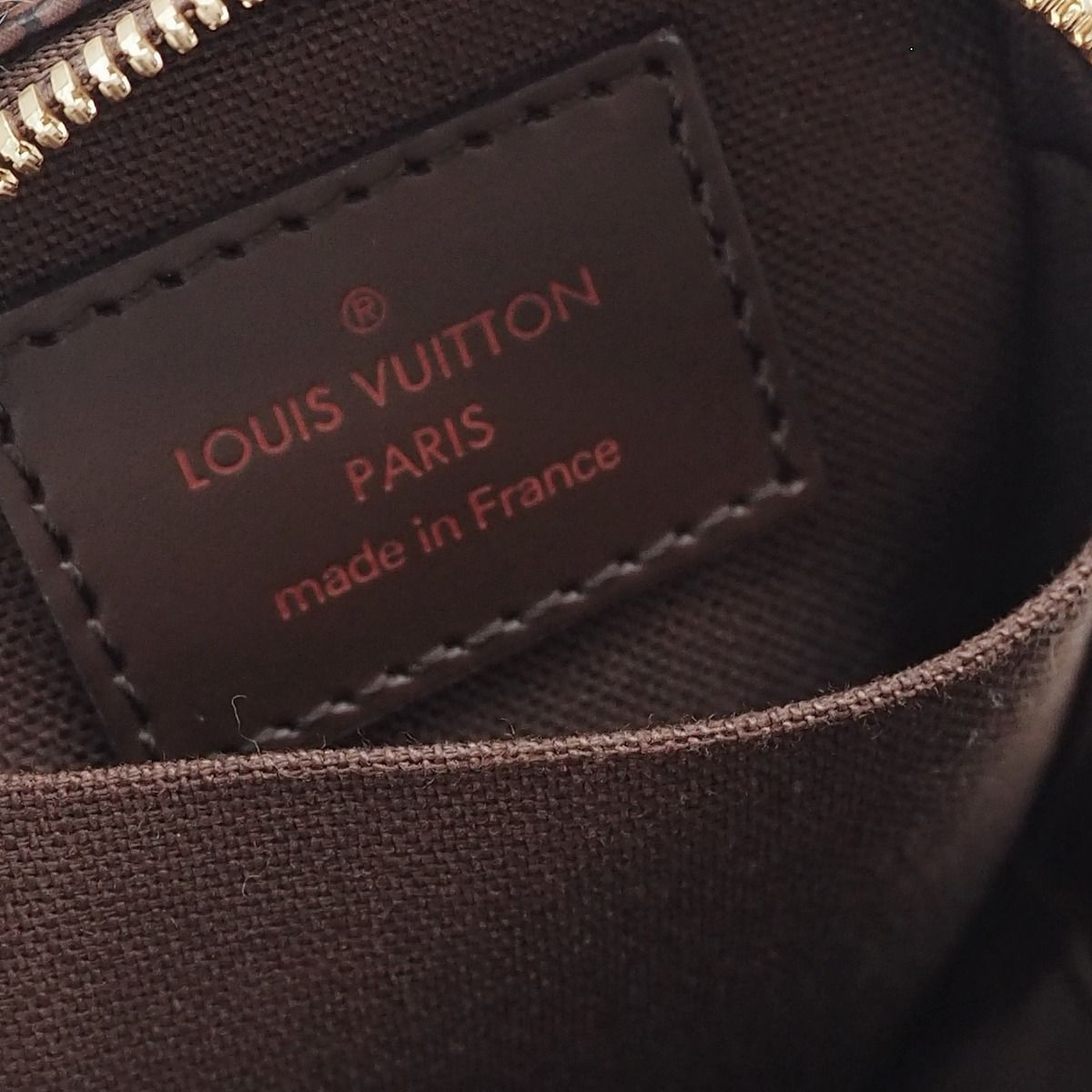 中古】LOUIS VUITTON ルイ ヴィトン エテュイ オカピPM ダミエ・エベヌ