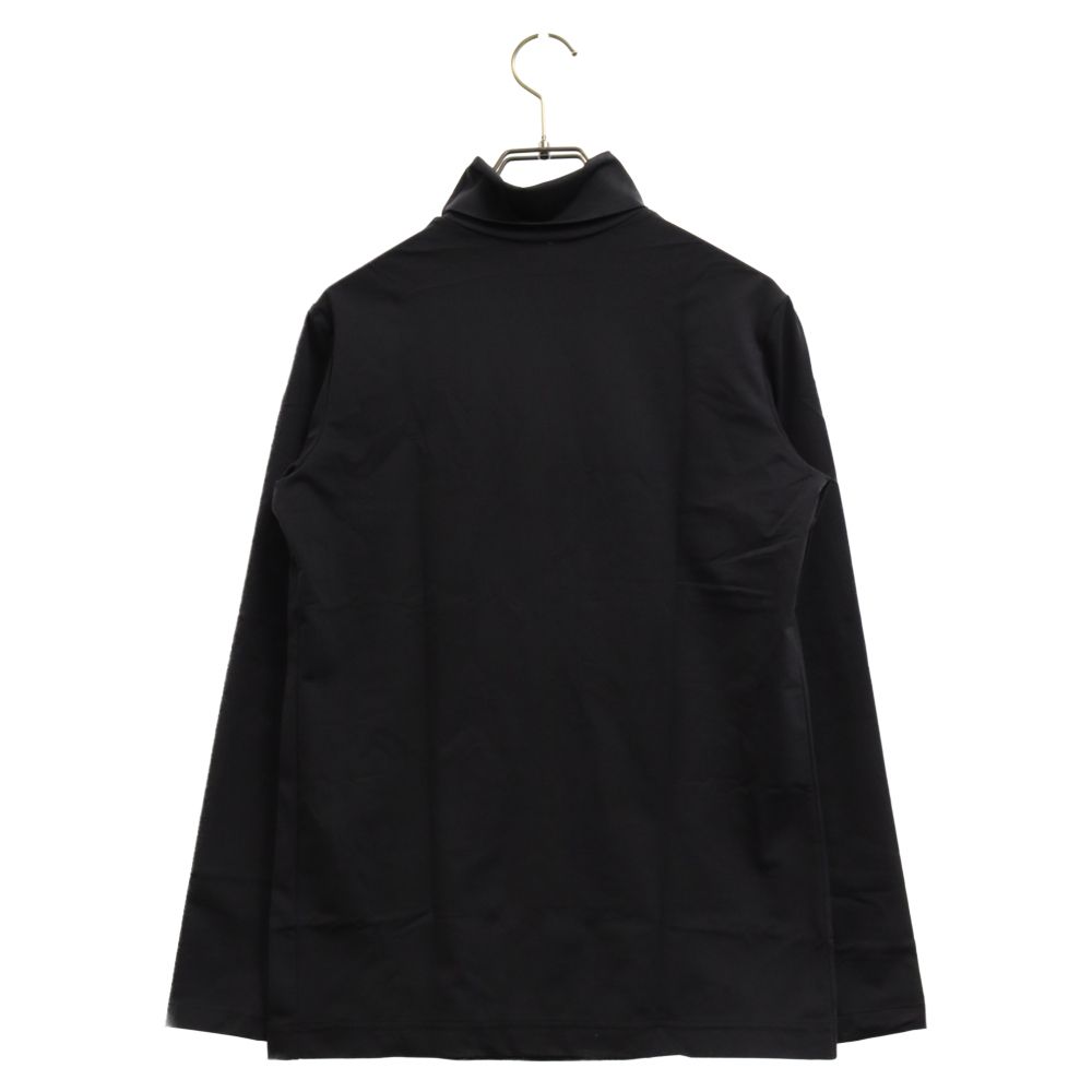 Yohji Yamamoto (ヨウジヤマモト) ハイネックインナー長袖Tシャツ レディース ブラック FV-T85-960 - メルカリ