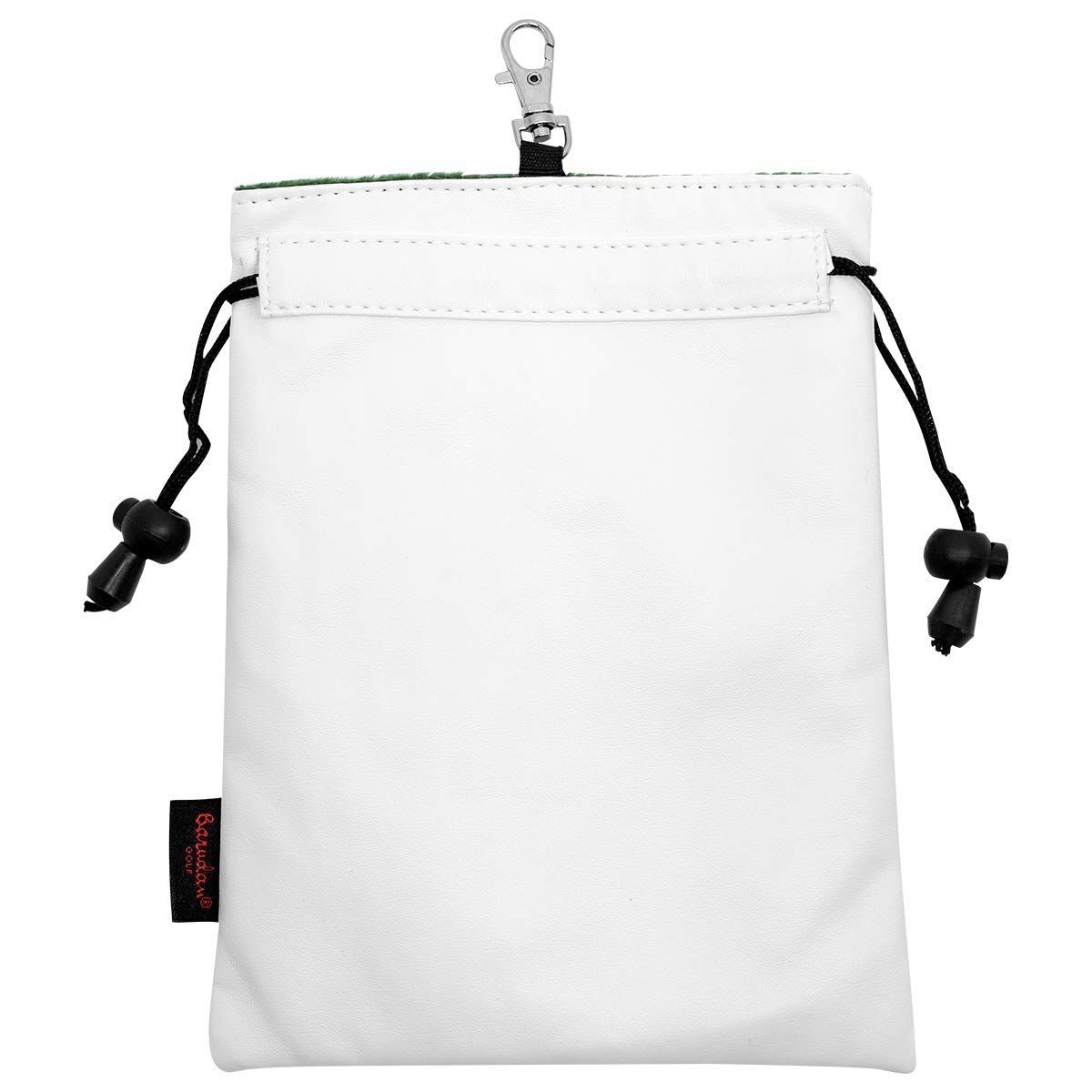 ボールバッグ PUバッグ ゴルフ バッグ PU ゴルフボール テニスボール収納用 製 ゴルフポーチ ホワイト ボールケース 野球用バッグ ケース 野球