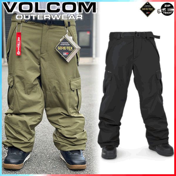 23-24 VOLCOM/ボルコム MELANCON GORE-TEX pant レディース 防水ゴアテックスジャケット スノーボードウェア スノーウェアー 2024 型落ち
