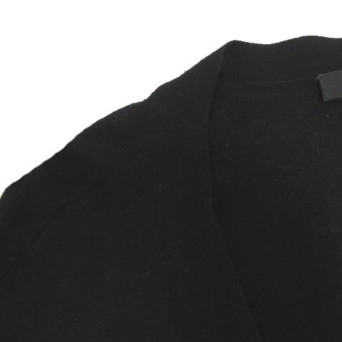 マックスマーラ ウィークエンドライン MAX MARA WEEKEND LINE カーディガン トッパーカーディガン ニット ハイゲージ リボンベルト 黒 S マックスマーラ ウィークエンドライン MAX MARA WEEKEND LINE