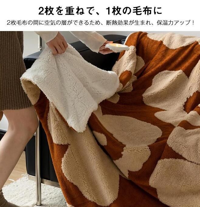 専用❤みかん❤肉厚マシュマロWボア❤シングルお布団…ボアケット♥ まし