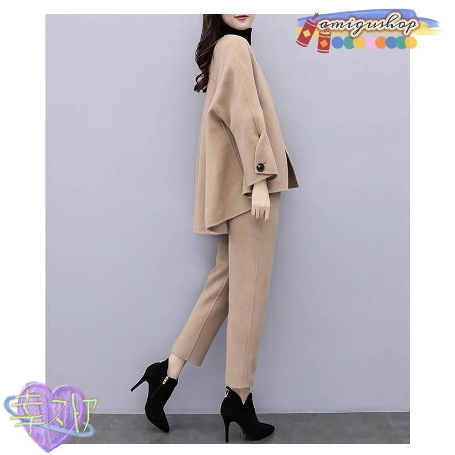 パートナー 卒業式 服 母 パンツスーツ フォーマル 冬 服装 レディース 50代 卒業式 母 スーツ 40代 体型カバー おしゃれ セレモニースーツ ママ セッ