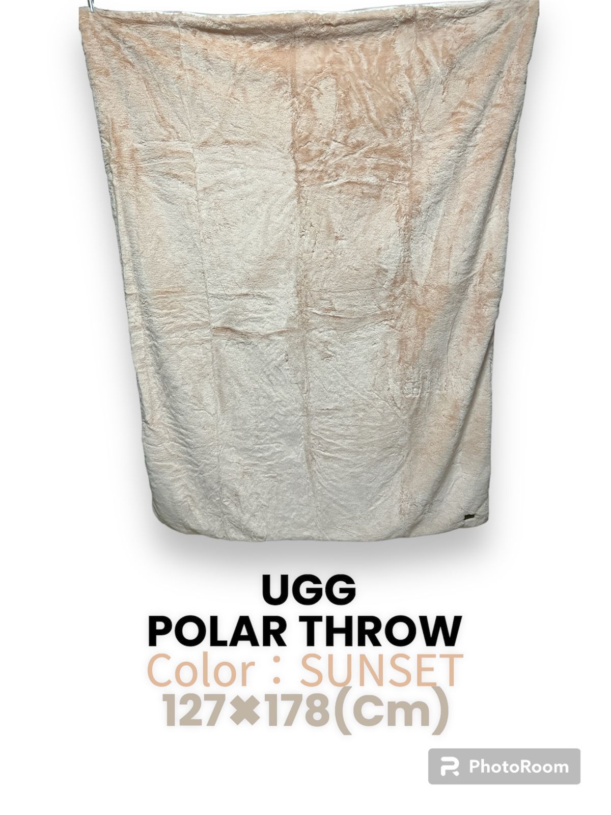 UGG POLAR THROW SUNSET（ソフトピンク）#55043 - 布団/毛布