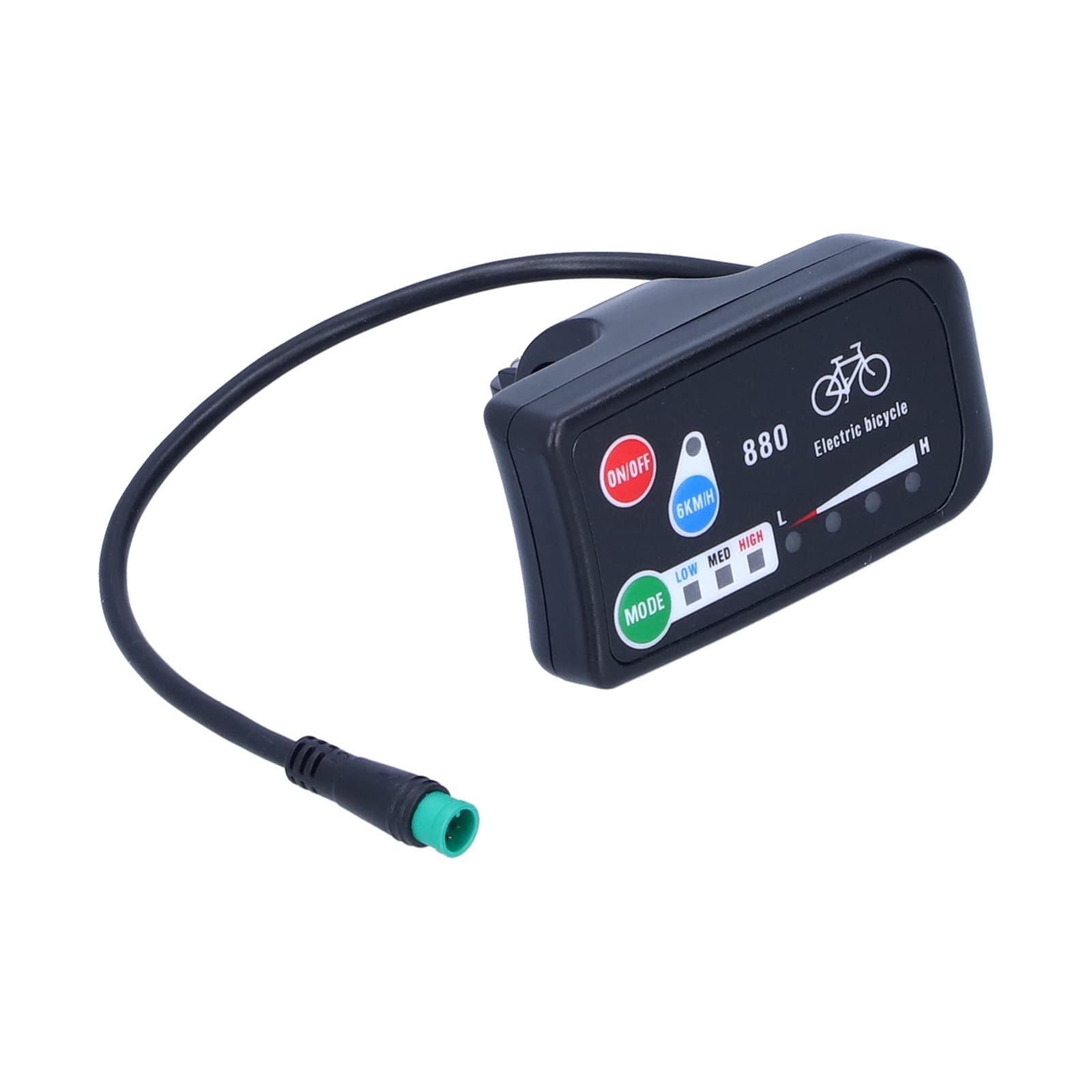 【数量限定】E-Bike LED 用高性能 ディスプレイ KTLED880 E-Bike 電動自転車ディスプレイ、長寿命 アクセサリー用ディスプレイ