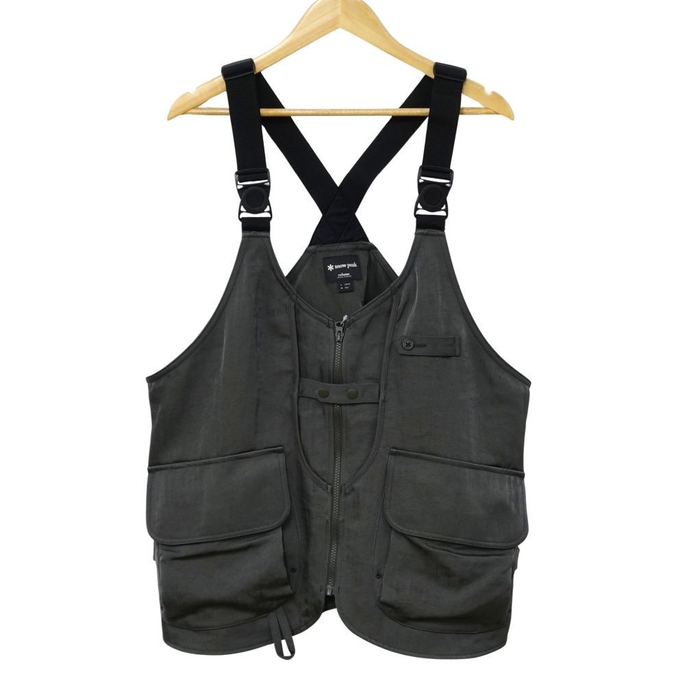 スノーピーク snowpeak JOURNAL STANDARD relume トップス ベスト キャンプ デイリー アウトドア Lサイズ グレー