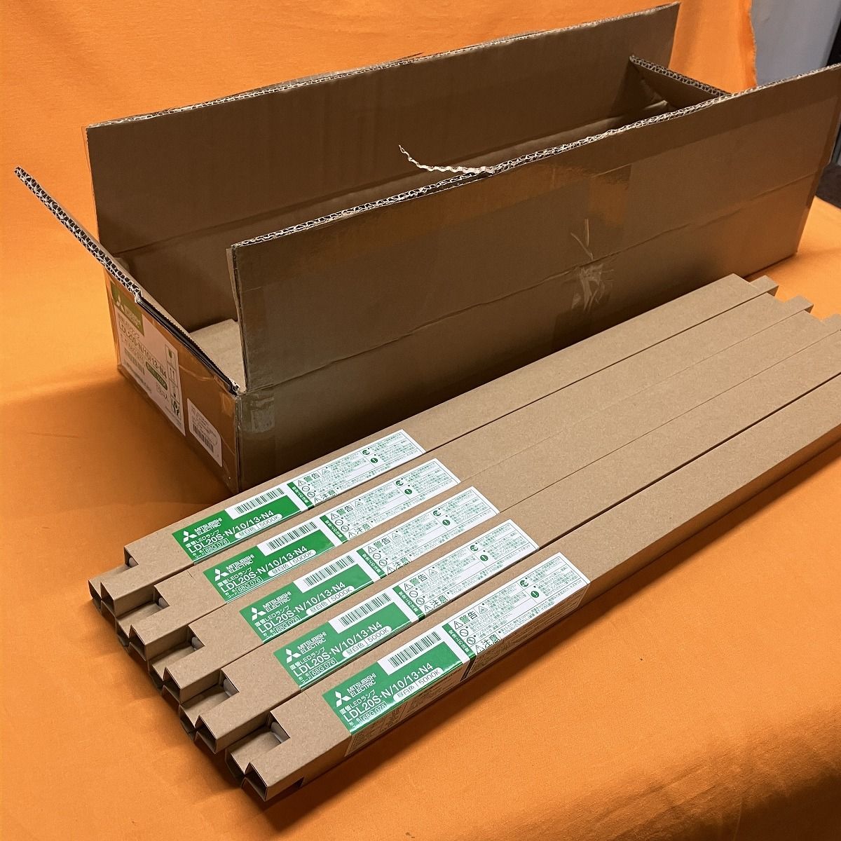 直管LEDランプ 5本入 三菱電機 LDL20S N 10 13 N4 昼白色