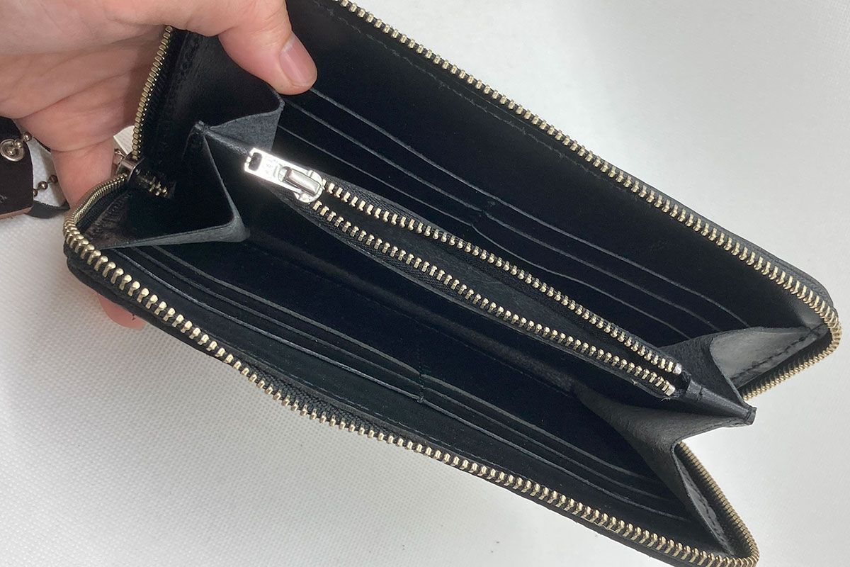 HTC エイチティーシー 47182 Zipper Long Wallet ジッパー ロング