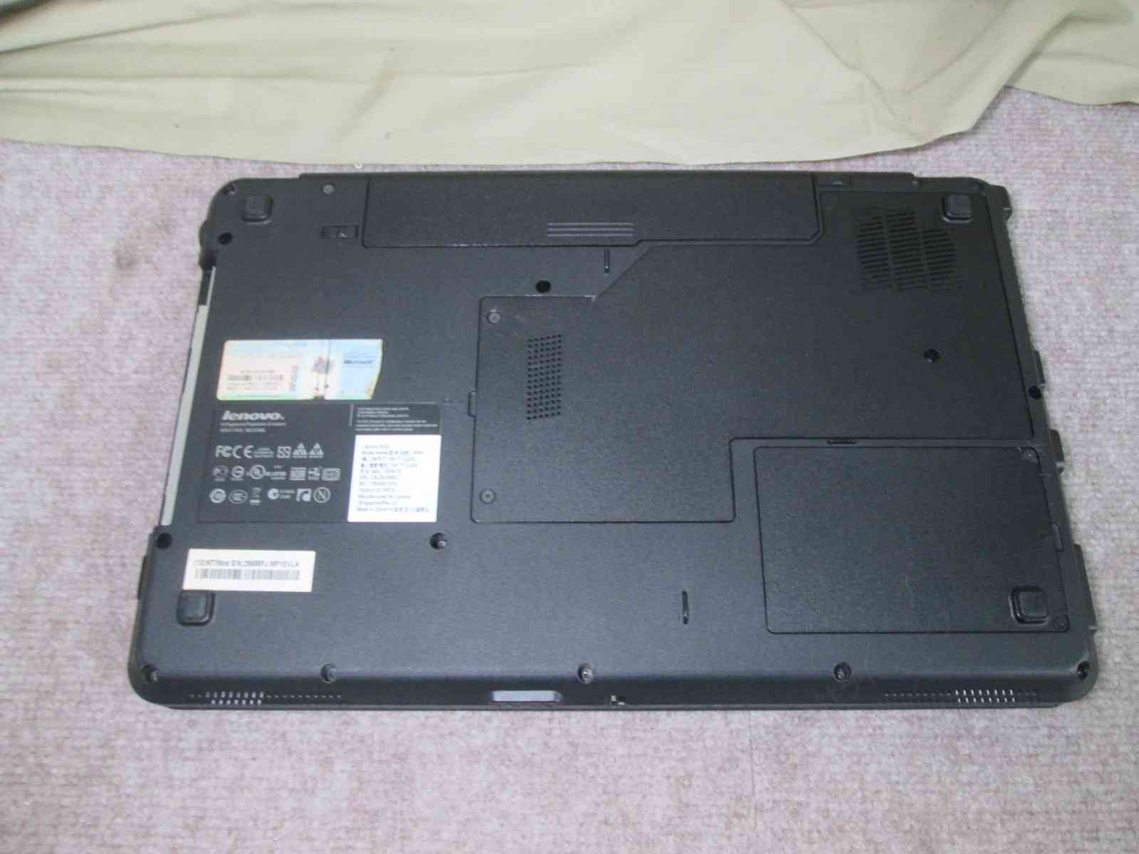 Lenovo - 処分出品。Lenovoノートパソコン G550 Lenovo G550 15.6インチワイドモニタ マルチドライブ搭載 中古