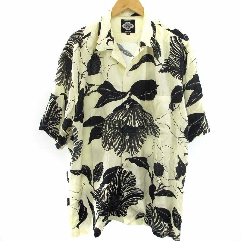 GAKKIN BUDSPOOL 日章菊 HAWAIIAN SHIRT しぶかっ