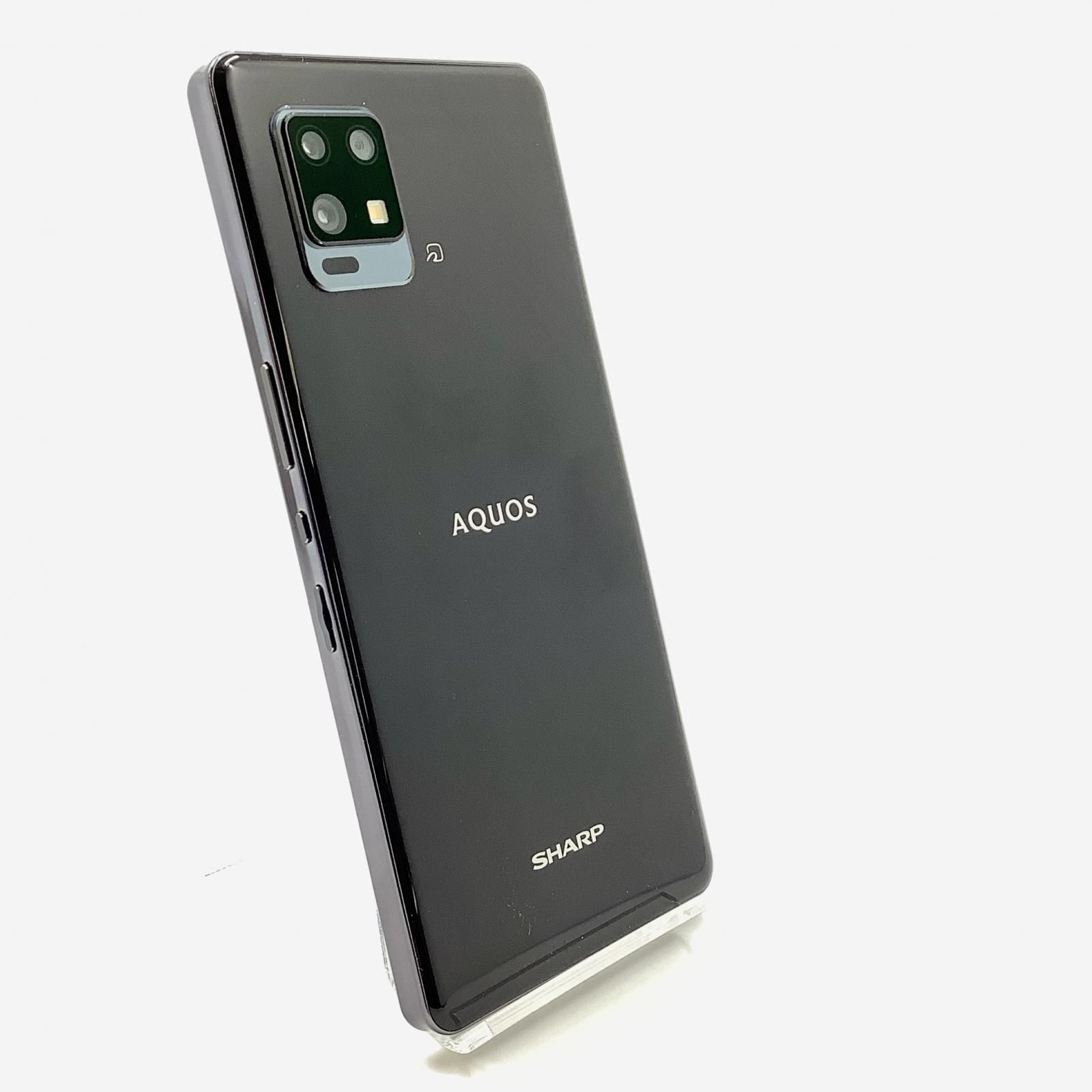 【全額返金保証】【最速発送】SHARP AQUOS zero6 128GB ブラック 楽天モバイル SH-RM18 白ロム 動作確認済