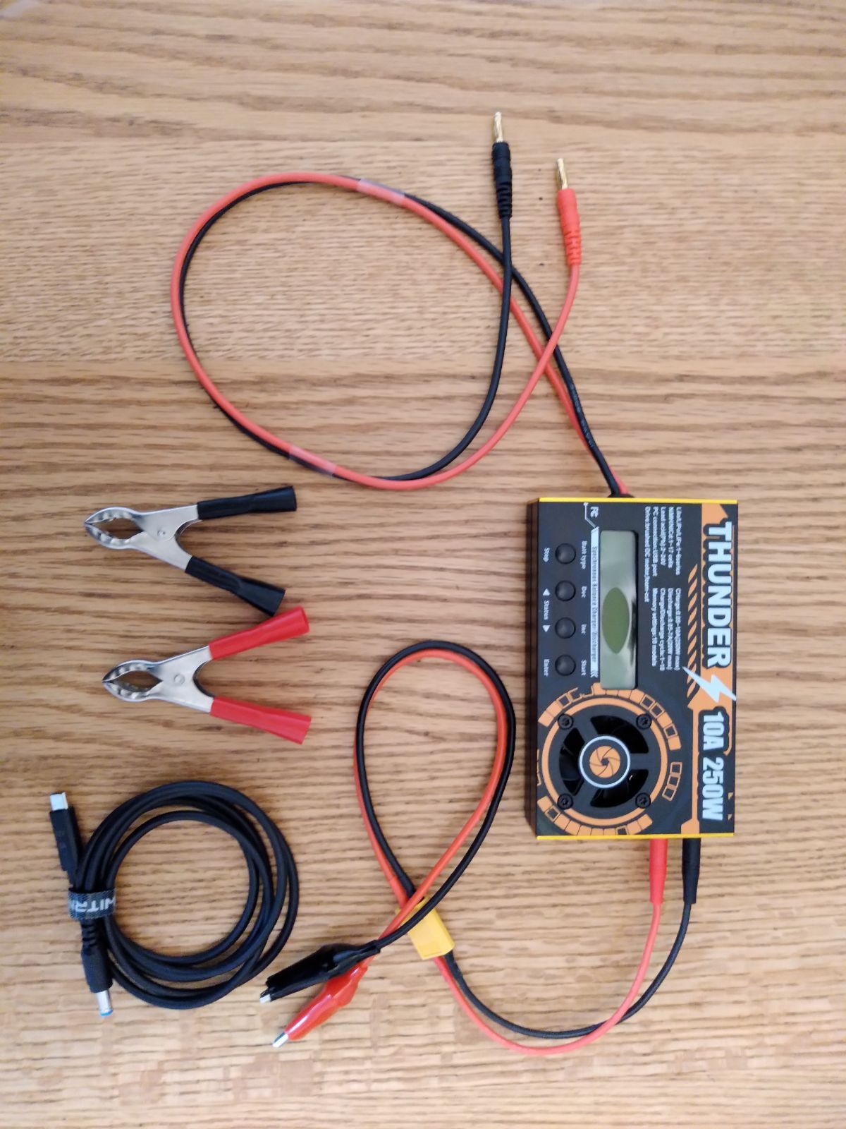 HOTA THUNDER 250W サンダー 充電器 ミニ四駆 モーター慣らし- HOTA THUNDER 250W サンダー 充電器 ミニ四駆 モーター慣らし-