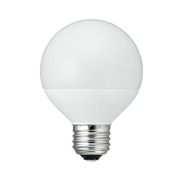 YAZAWA G70ボール形LED 40W相当 E26 N色 昼白色 LDG4NG70X10
