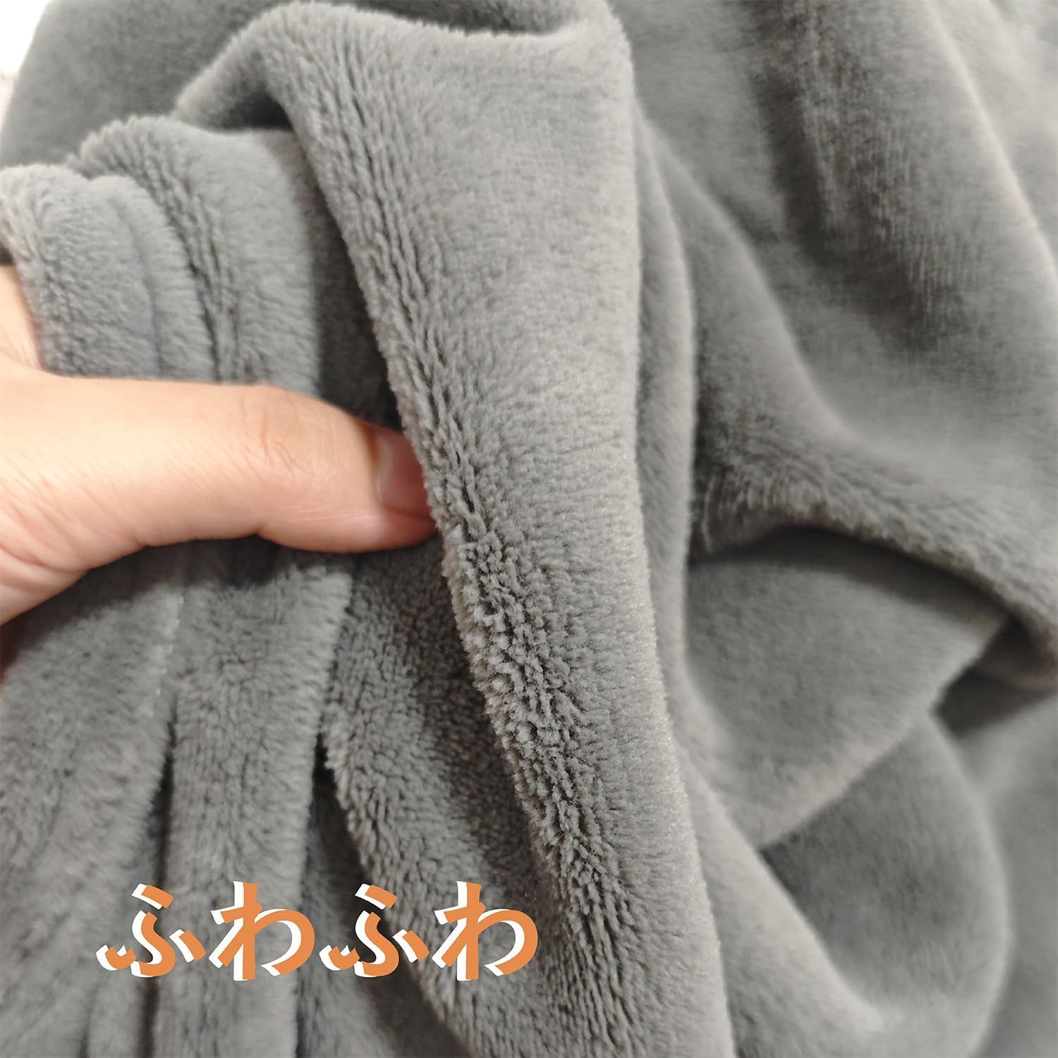 まもなく終了 毛布 ひざ掛け ハーフケット ブランケットフランネル ふんわり Oseamaid あったか 柔軟軽量 洗濯 静電防止 抗菌防臭 70X100cm ブラウン MARWIL-DEMENAGEMENTS_CH