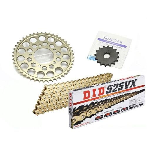 4営業日で発送 SUNSTAR サンスター スプロケット＆チェーンキット 品番 KD41903 STEED400 VLX サイズ 525