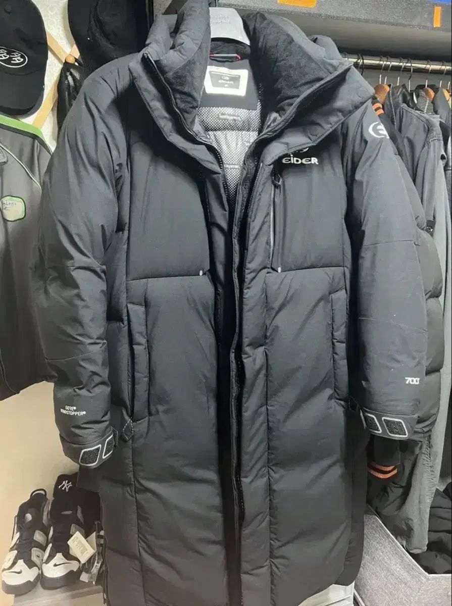 【雷市場（ポンジャン）商品韓国直送】 EIDER(アイダー) ロング丈ダウンパーカー