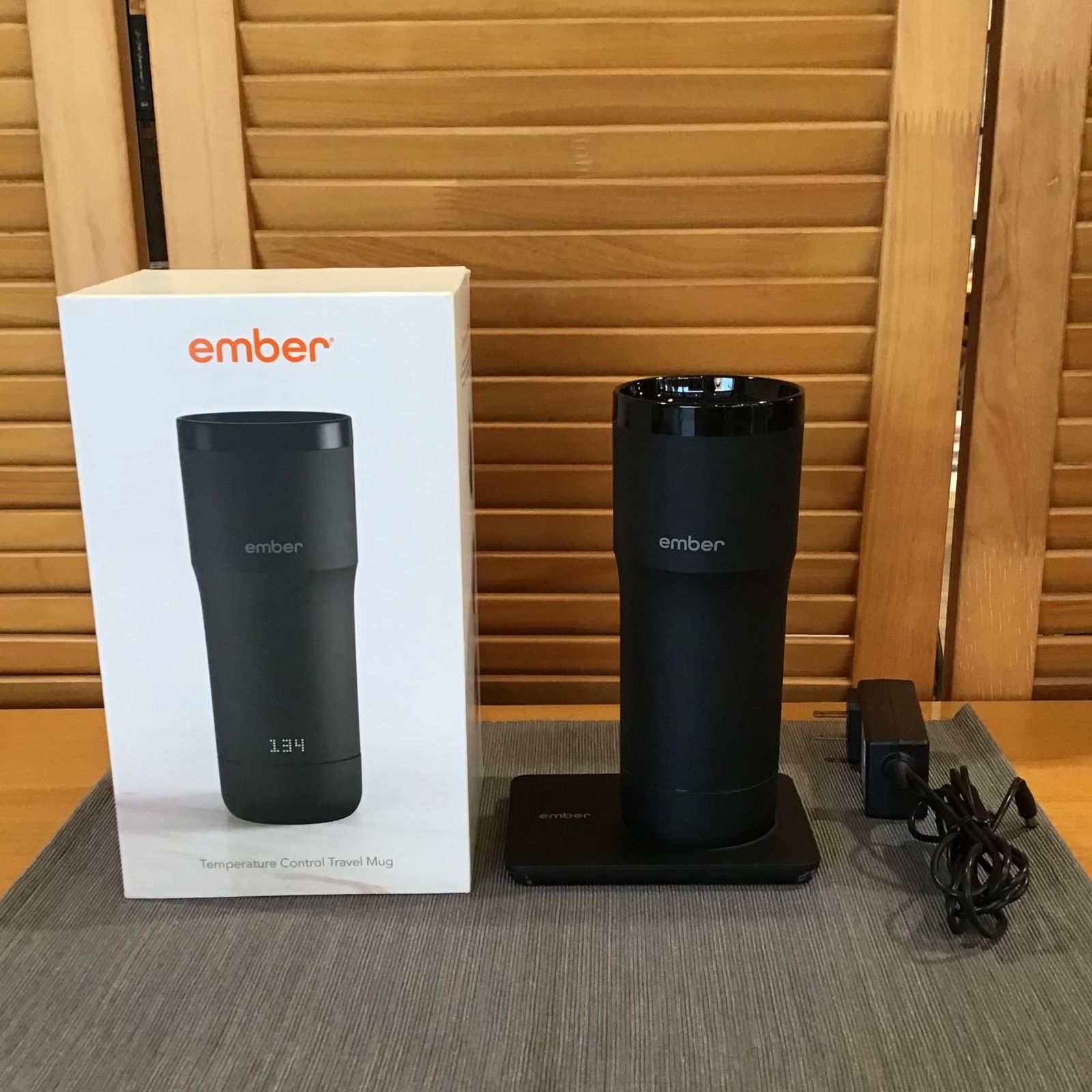 値下げ】【開封未使用】ember タンブラーマグ 充電式保温機能付 Temperature Control Travel Mug 2 B - メルカリ