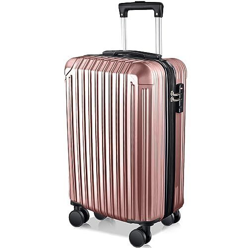 ピンク_Sサイズ（40L/機内持込） [VAVACO] スーツケース キャリー