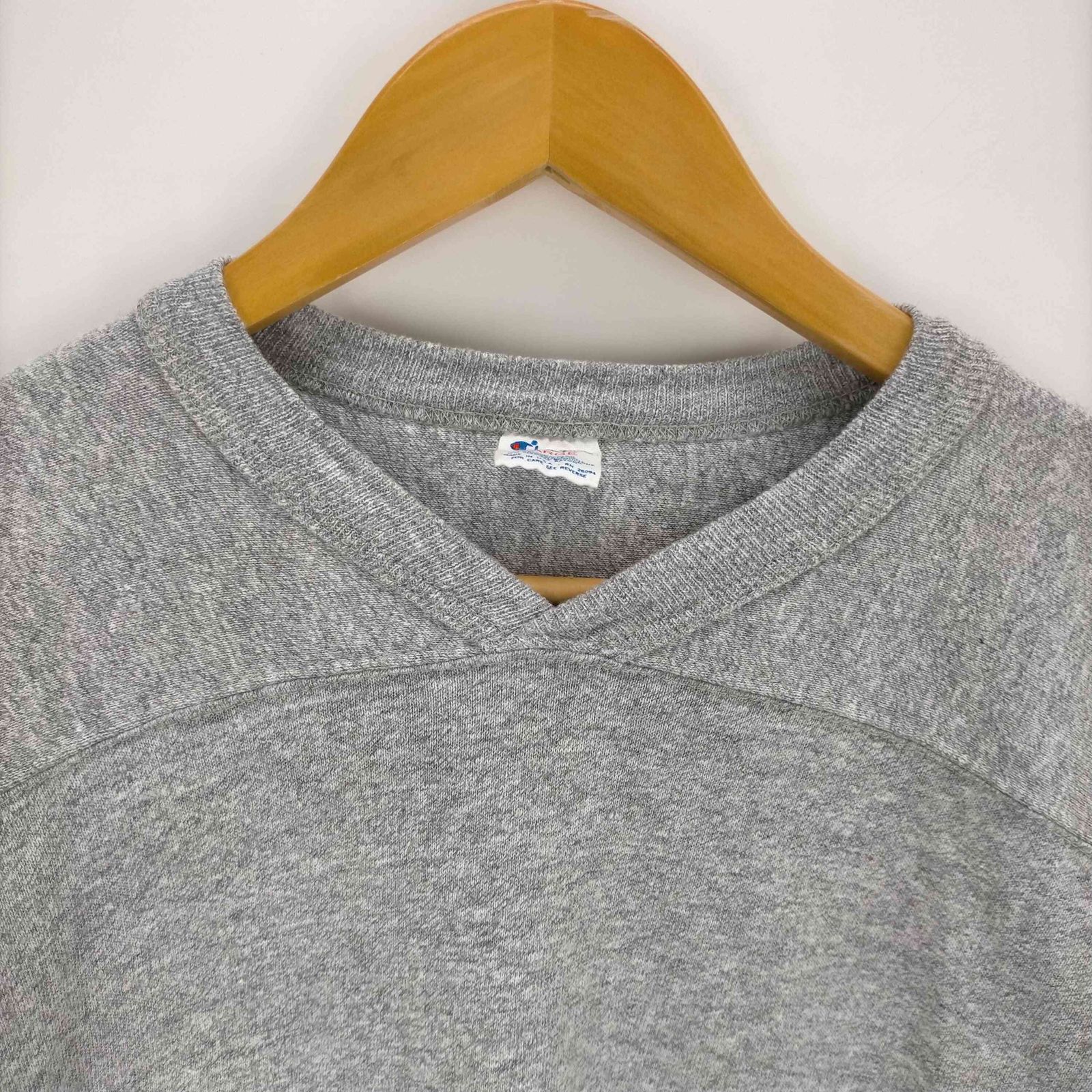 チャンピオン Champion 80s USA製 トリコタグ Vネックカットソー