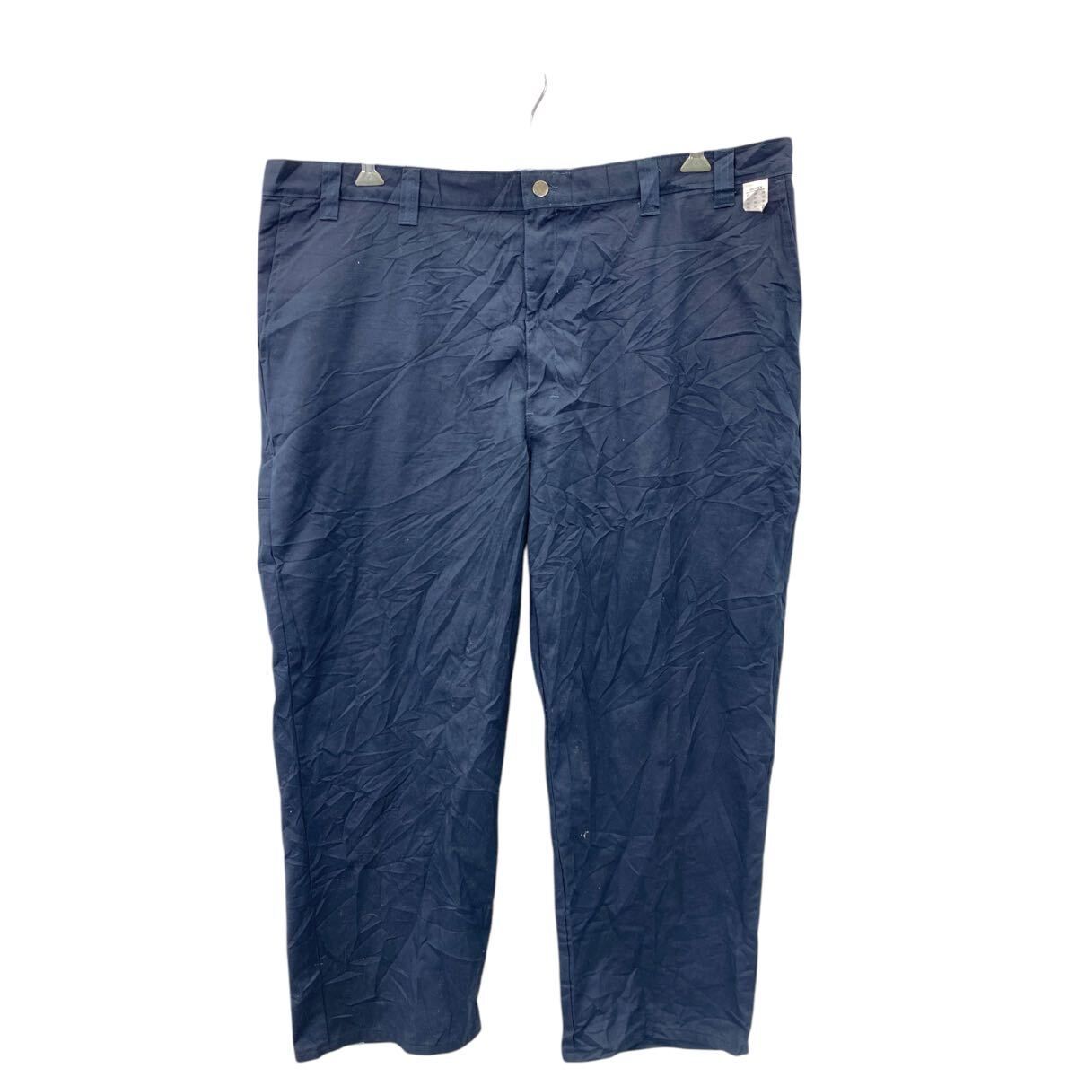 Dickies チノパンツ ワークパンツ W46 ディッキーズ ビッグサイズ ネイビー 古着卸 アメリカ仕入 2503-862
