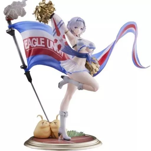 【中古:旗なし】アズールレーン リノ 1/6 完成品フィギュア 中古】フィギュア リノ 波濤のチアリーダー 「アズールレーン