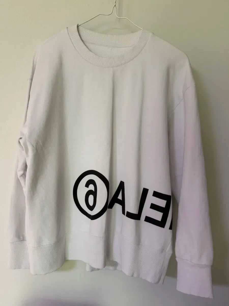 23 S MM6 メゾン Maison Margiela メゾンマルジェラ ロゴ プリント コットン トレーナー KIDS