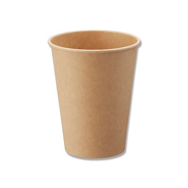 シモジマHEIKO 紙コップ ペーパーカップ アイス ホット兼用 12オンス 440ml 未晒 口径90mm 0045359961セット 1000個 50個×20パック
