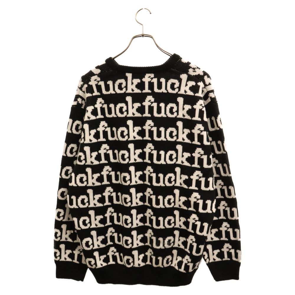 SUPREME (シュプリーム) 22SS Fuck Sweater fuckジャガード クルー