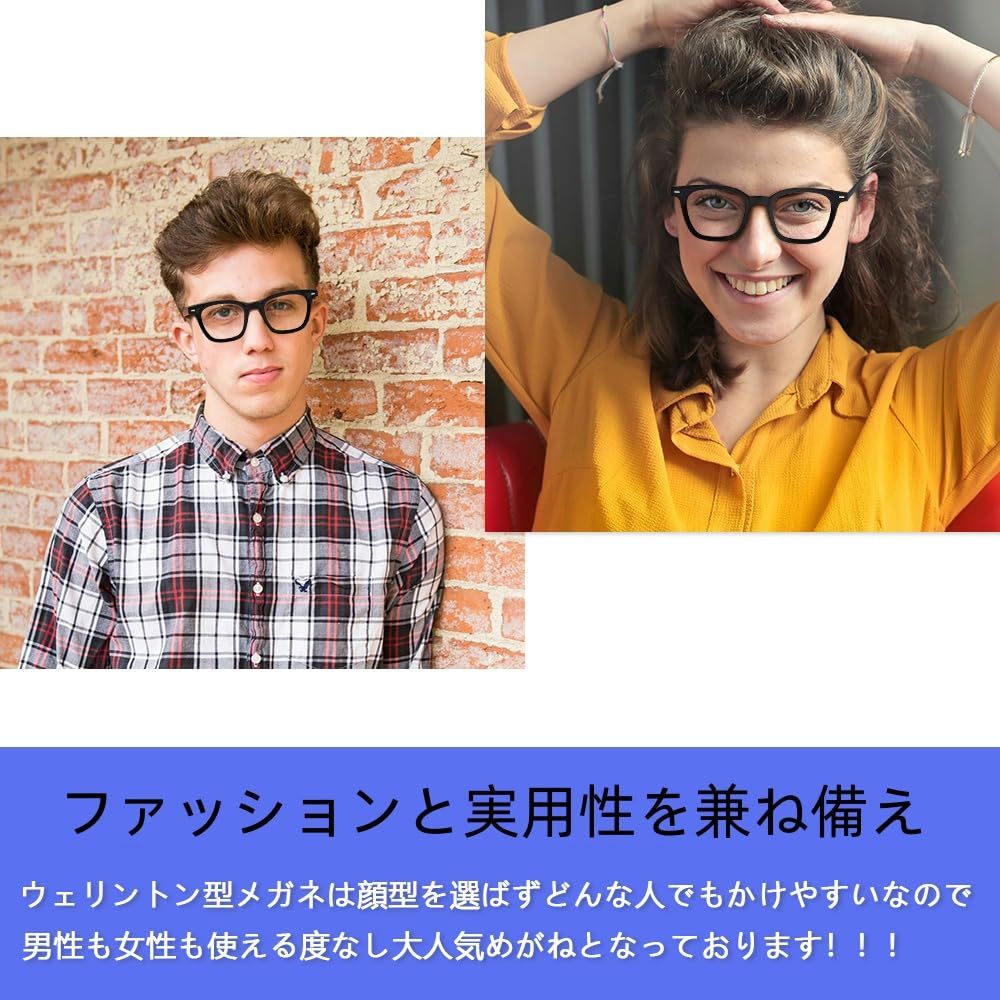 メガネ 度なし