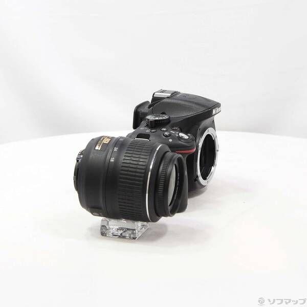 中古品〕 NIKON D5200 18-55 VR レンズキット ブラック【348 中古品〕 NIKON D5200 18-55 VR レンズキット ブラック【348