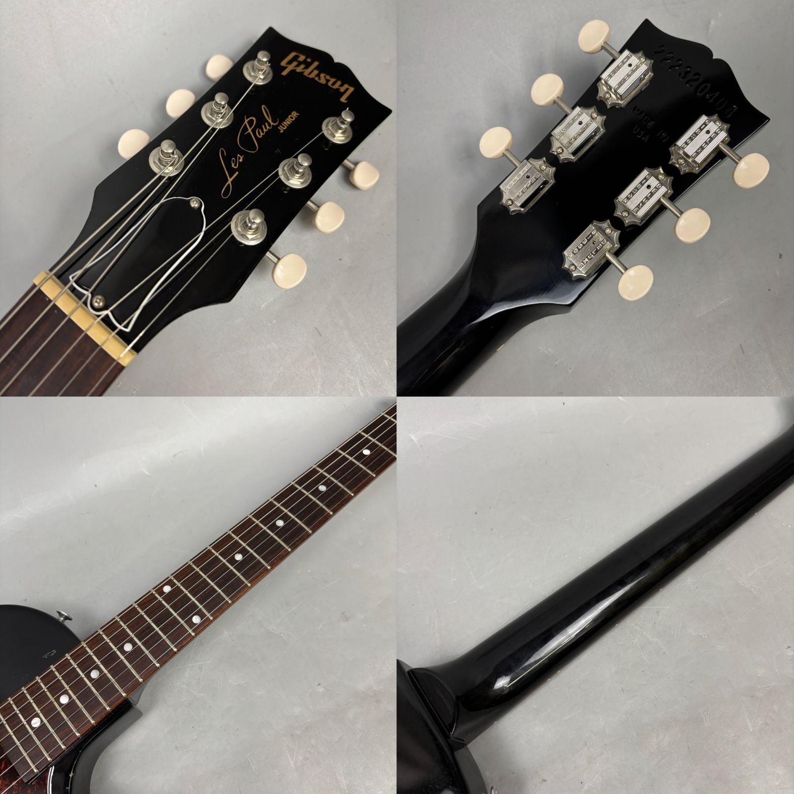 Gibson Les Paul Junior Ebony 2022年製 A9AFB064002 f145 - メルカリ