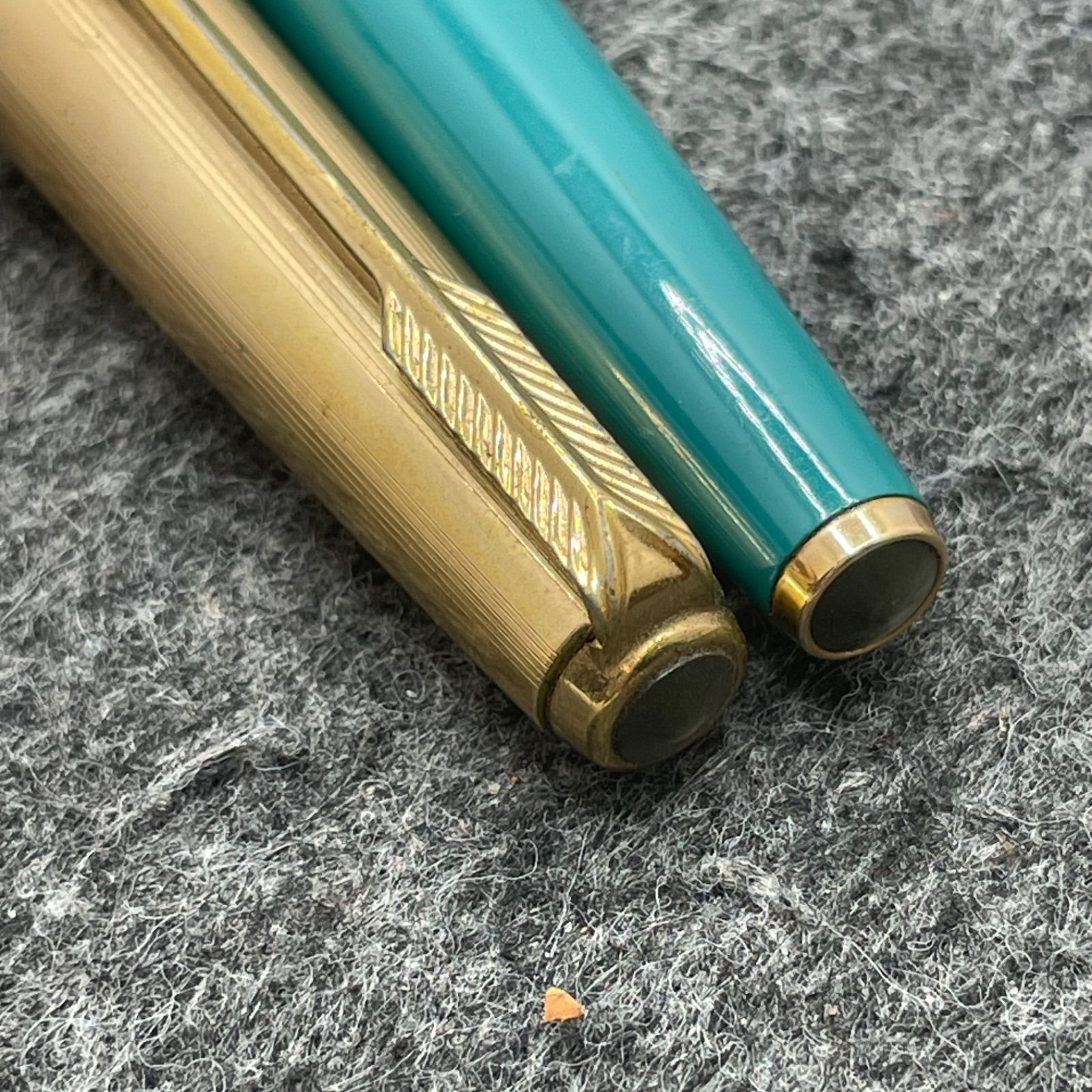 PE1269□PARKER パーカー万年筆 61 ゴールドキャップ 12K 金張り