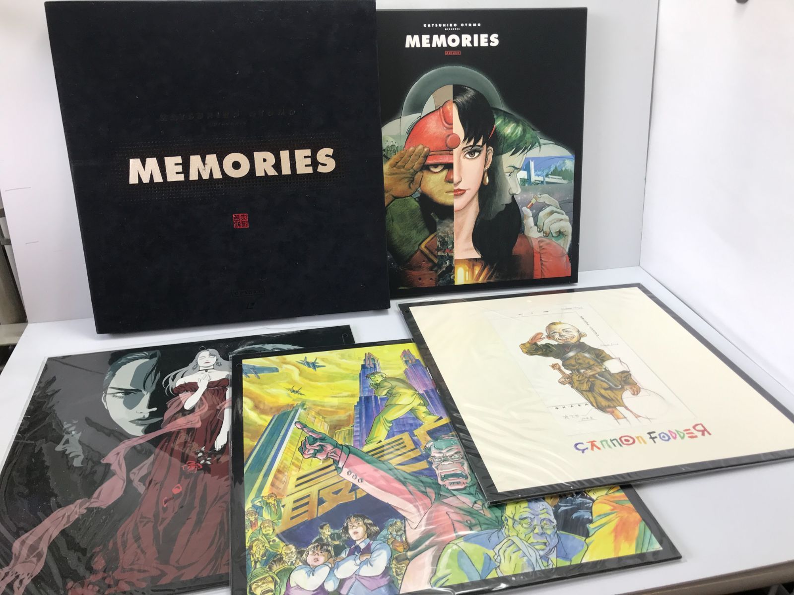 大友克洋 MEMORIES メモリーズ LD デラックスバージョン LD3枚