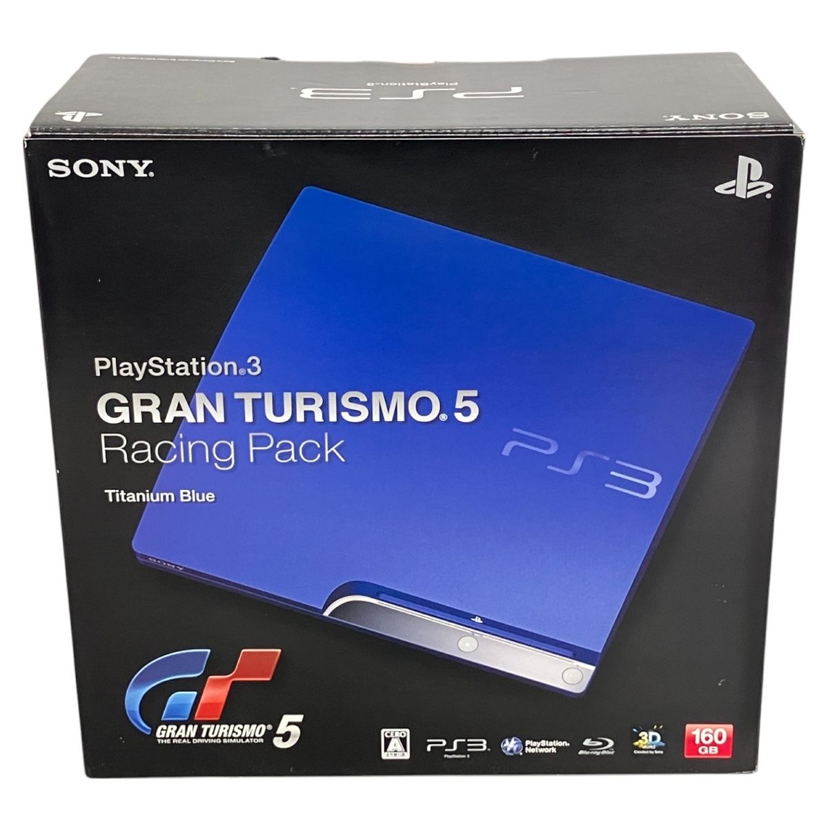 Sony ソニー PlayStation3 GRAN TURISMO 5 RACING PACK CECH-2500A GT 家庭用 ゲーム機器 家電 K10169479