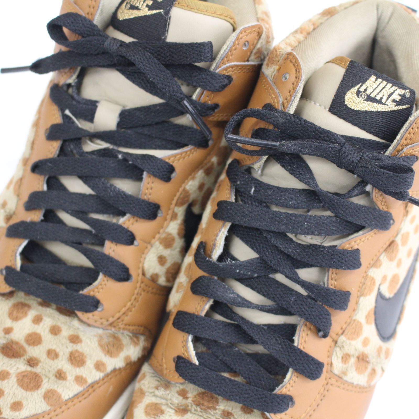 A959】NIKE DUNK HIGH GS BROWN アニマル 24.5 - メルカリ