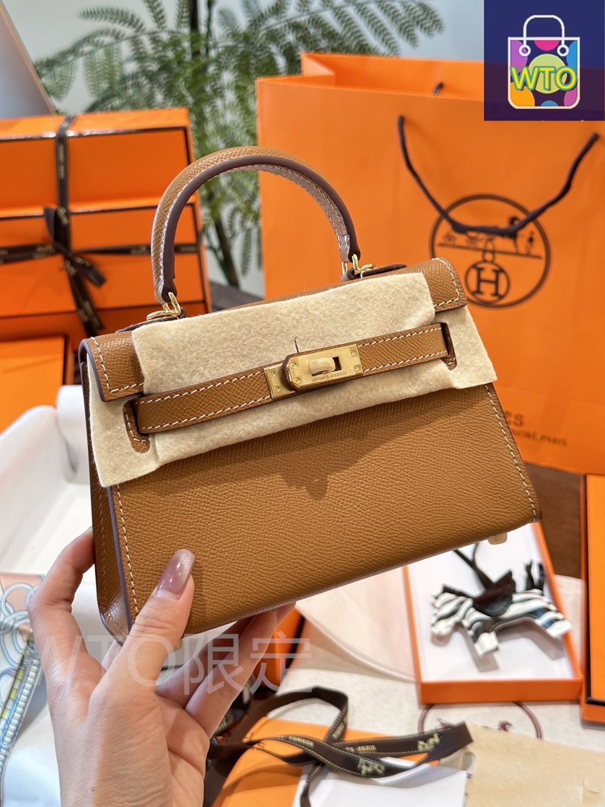 今日 Herm?s Mini Kelly 2nd アップグレード レザー バッグ-WTO輸入4