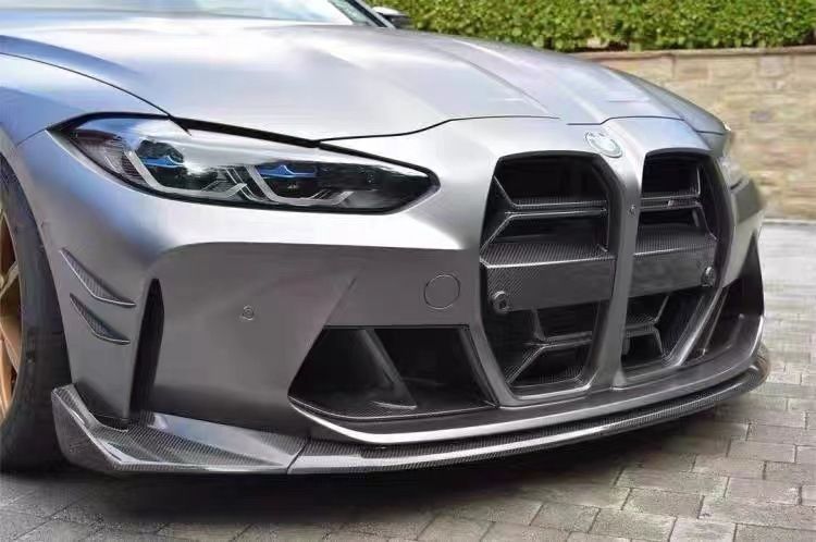 2020-2025 BMW M3 G80 M4 G82 CSモデル 亮黑フロントグリル ABS素材交換用 カスタムパーツ 外装アップグレードLMQ62