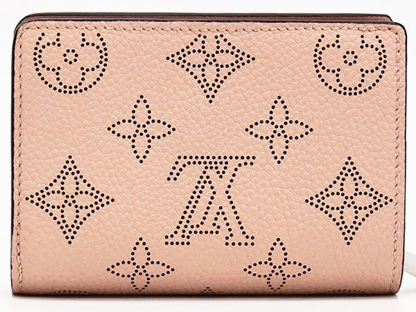 ルイヴィトン ポルトフォイユ クレア 二つ折り財布 マヒナ ローズ