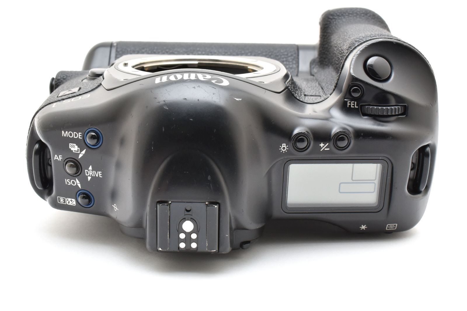 希少☆程度良好】Canon EOS-1V HS + PB-E2 キヤノン フィルムカメラ