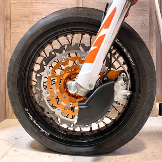 FT ハスクバーナ KTM GASGAS ブレーキクーリングダクト 受注製造 