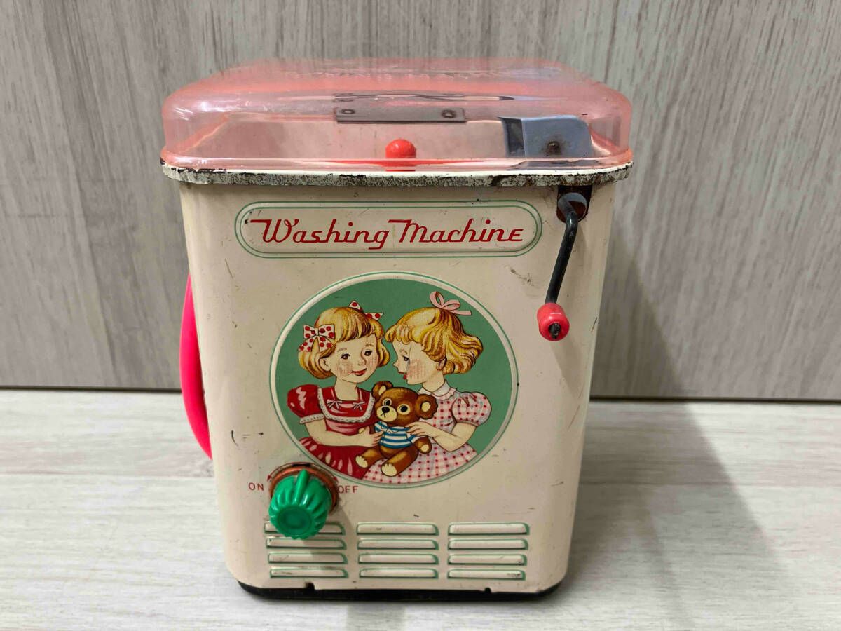 超人気 玩具 ヨネザワ ブリキ （動作 輸出用 レトロ おもちゃ 洗濯機 その他
