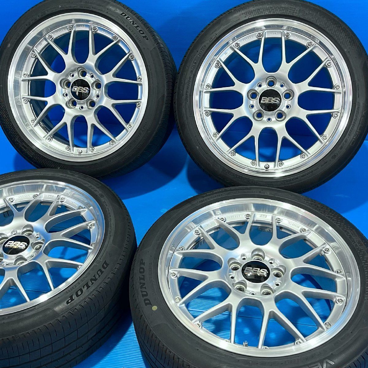 BBS RS-GT 18インチ 8J+40/9J+45 5H114.3 ダンロップ VEURO 225/45R18 