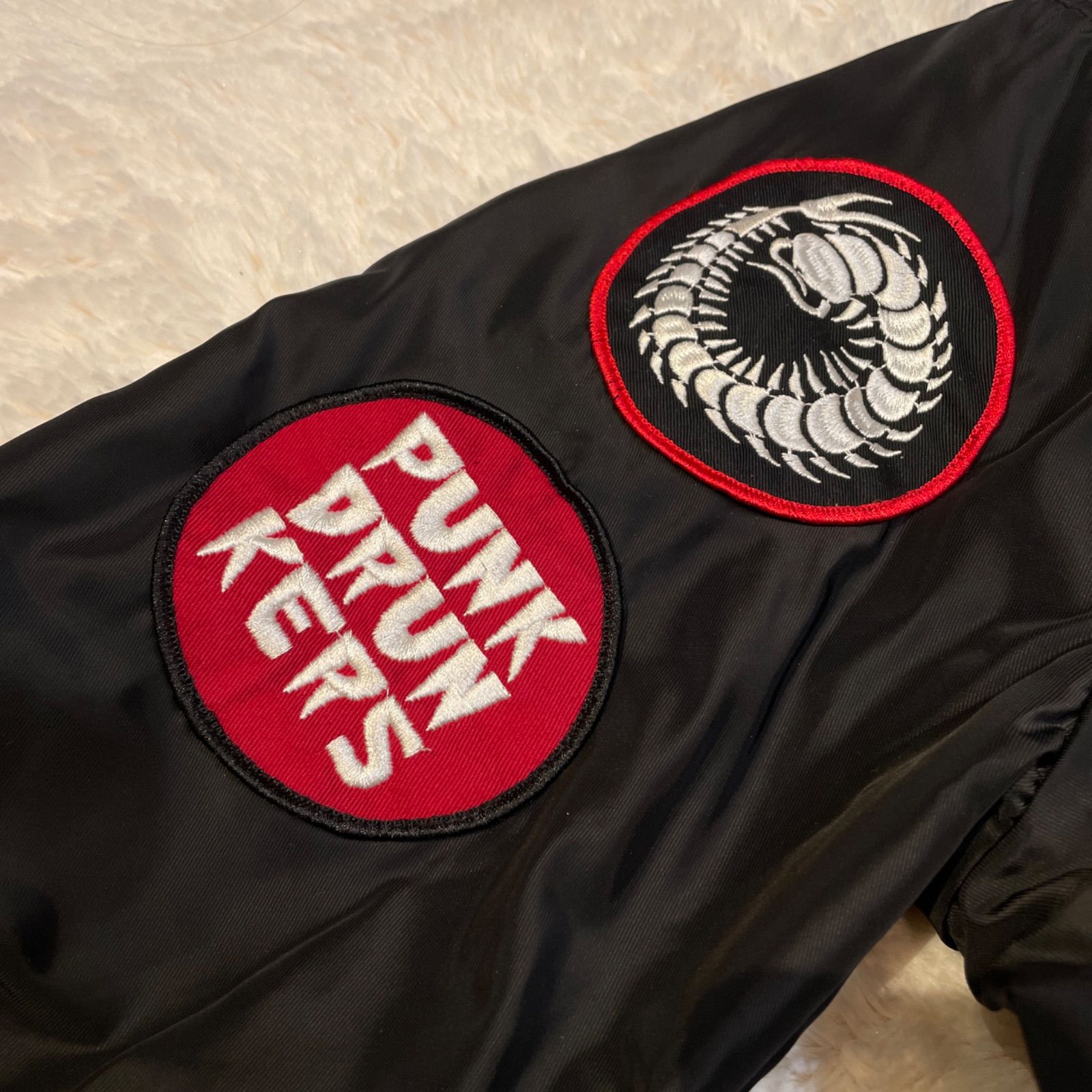 パンクドランカーズ PUNKDRUNKERS CUKUI MA-1 スカジャン 激レア