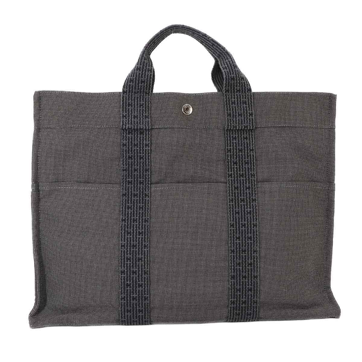 ぽこ様　HERMESエールライントートバック HERMES エルメス エールライントートPM トートバッグ キャンバス